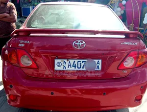 Toyota Corolla 2008 Red