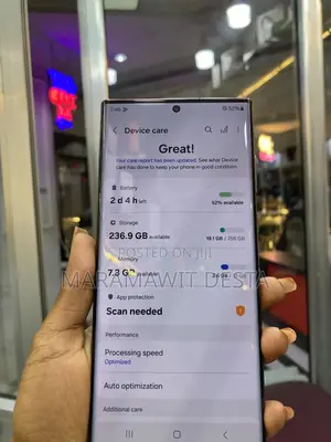 New Samsung Galaxy S22 Ultra 256 GB Black