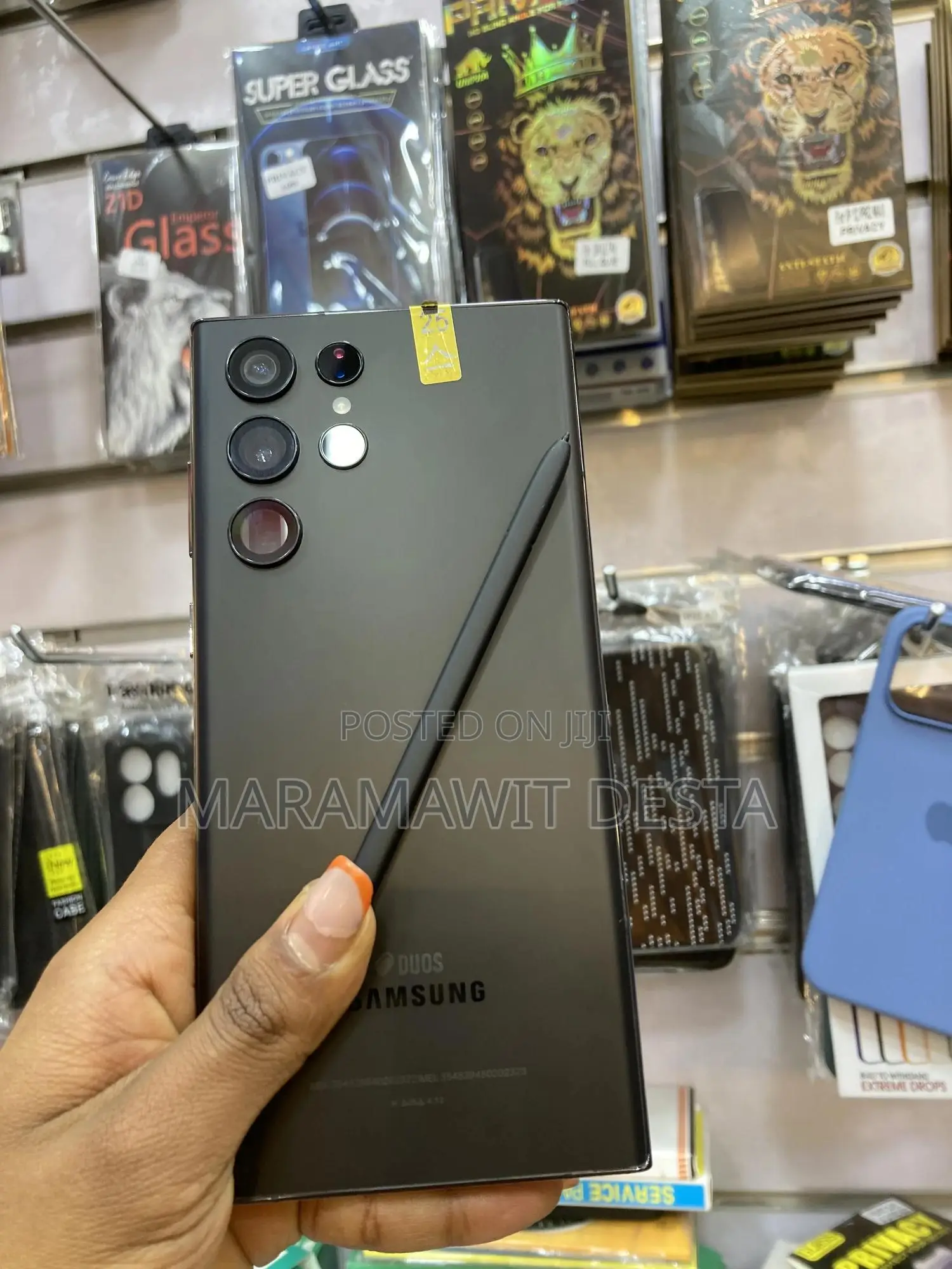 New Samsung Galaxy S22 Ultra 256 GB Black