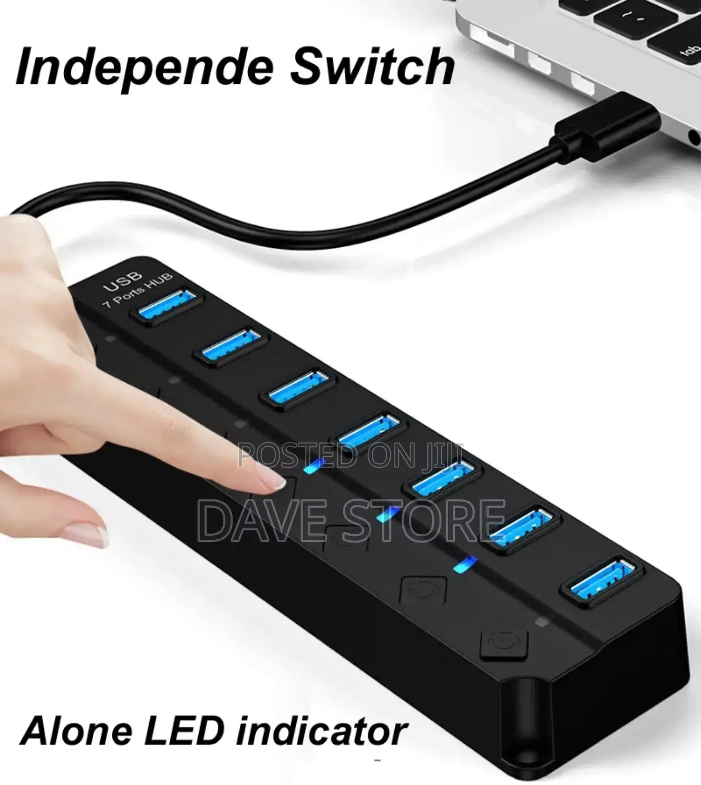 7 Port High Speed Usb Hub