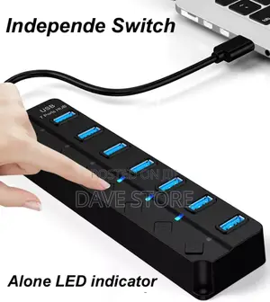 7 Port High Speed Usb Hub
