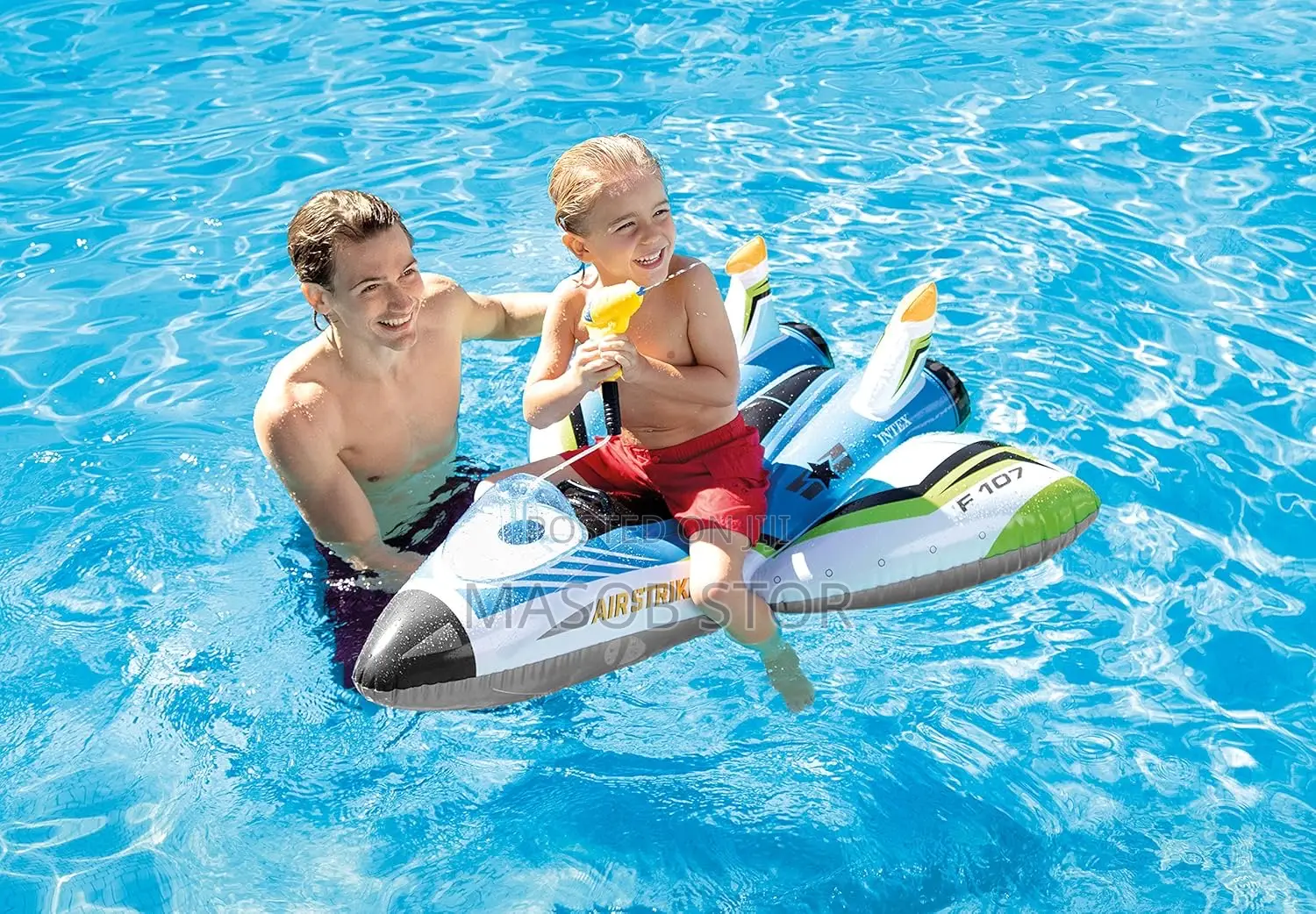 Intex Inflatable Ride-on Water Gun Plane /የውሃ ሽጉጥ አውሮፕላን