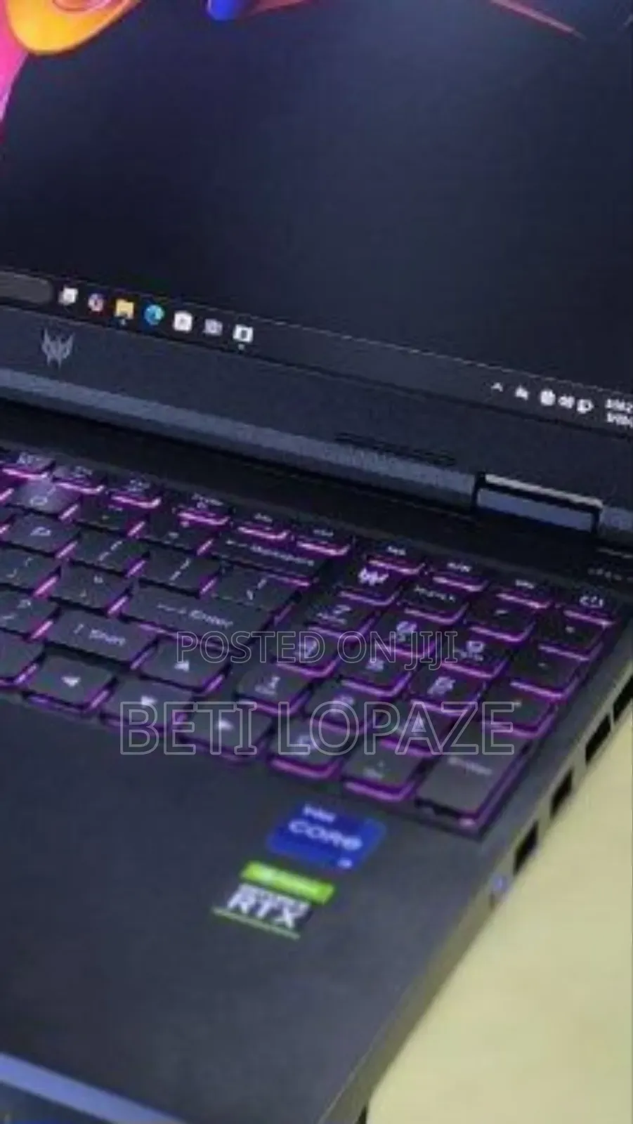 New Laptop Acer Predator Helios 300 32GB Intel Core I9 SSD 1T