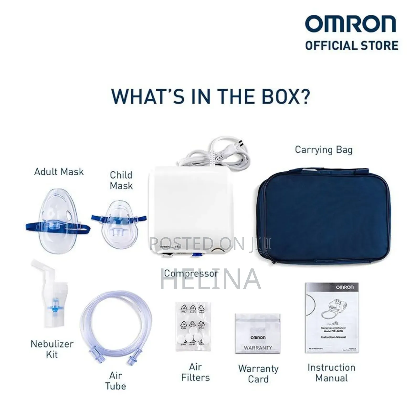 C28p Nebulizer With Carrying Bag- Portable Breathing Device