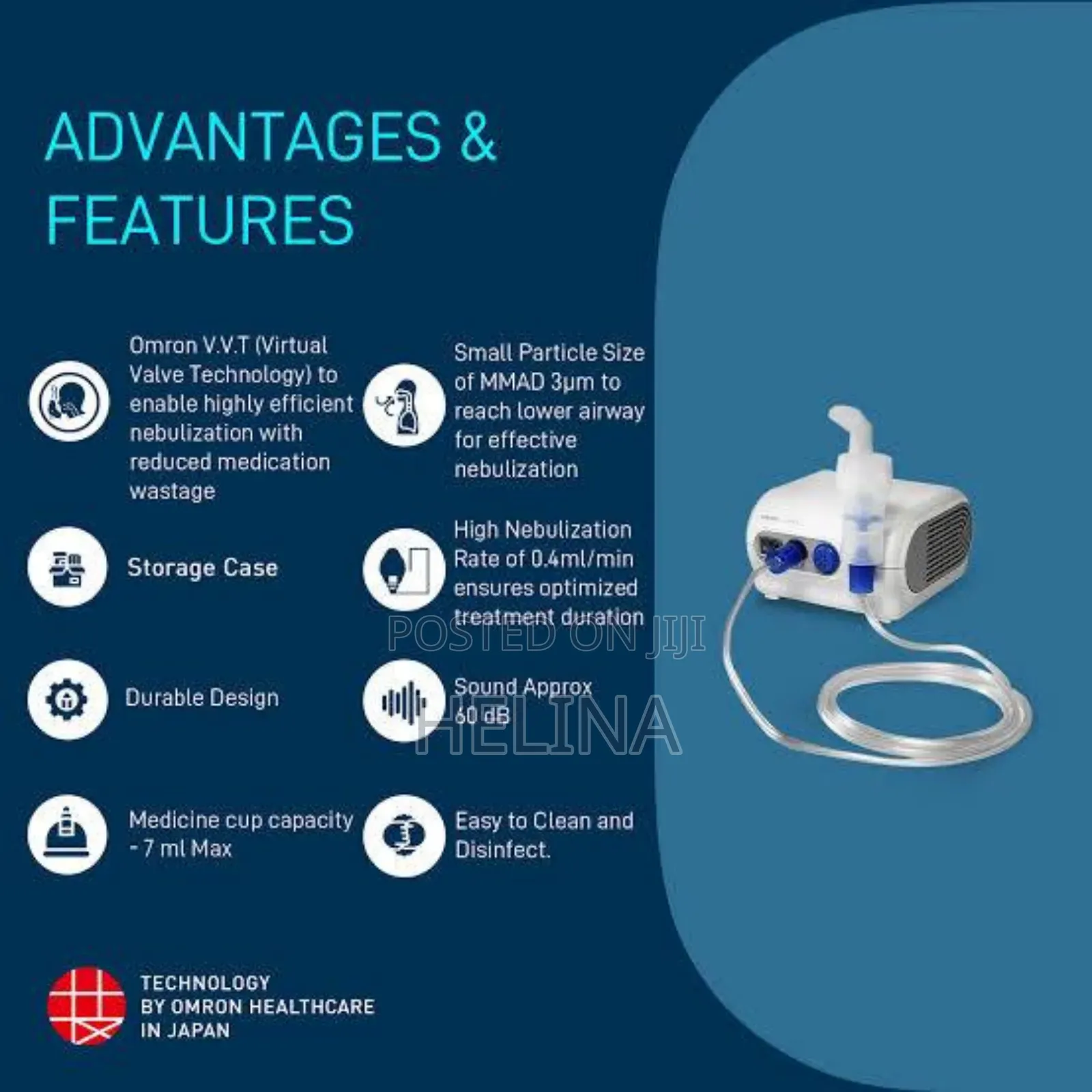 C28p Nebulizer With Carrying Bag- Portable Breathing Device