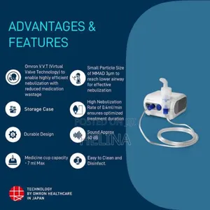 C28p Nebulizer With Carrying Bag- Portable Breathing Device