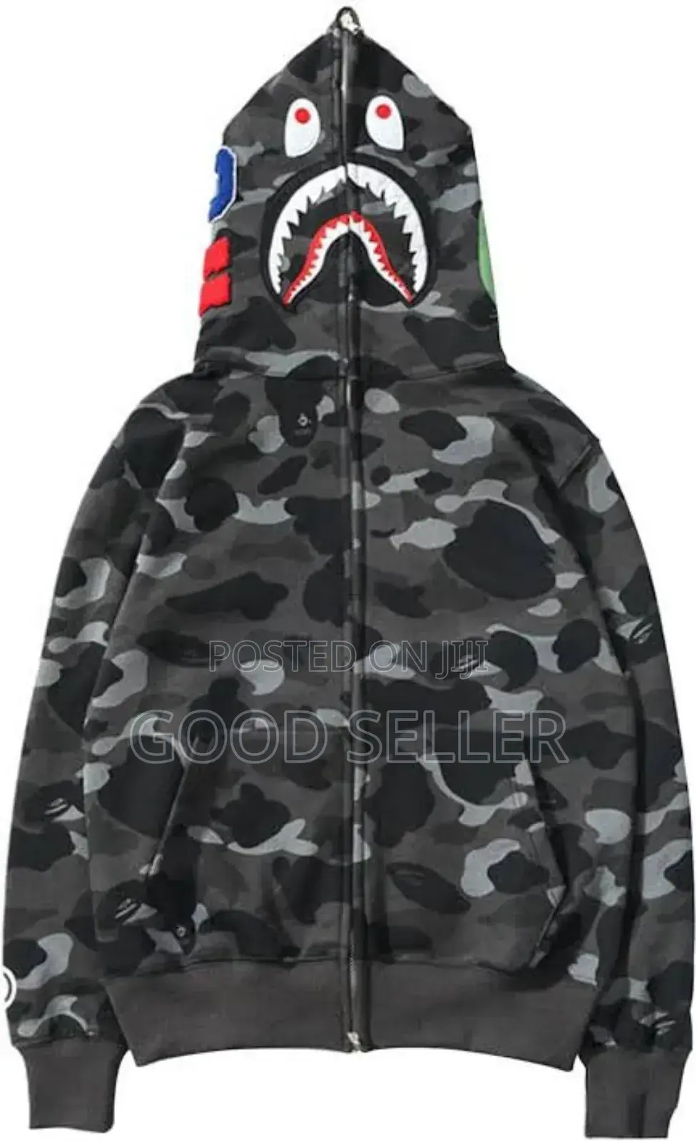 Gray Bape Hoodie