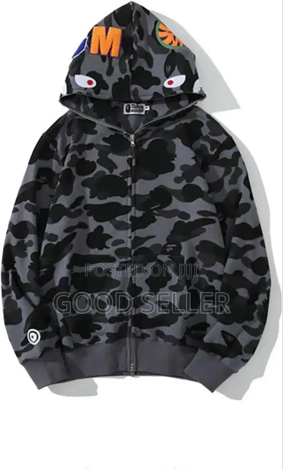 Gray Bape Hoodie