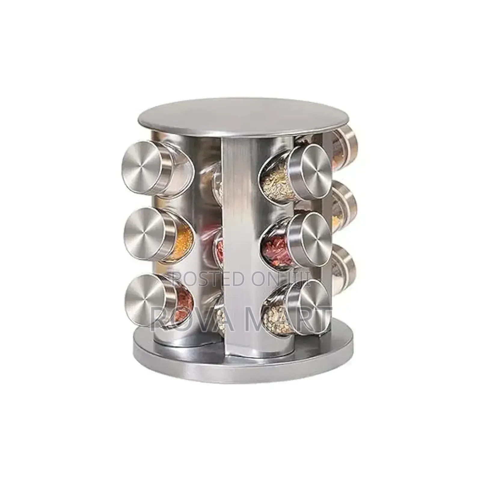 12 Jar Rotating Spice Carousel