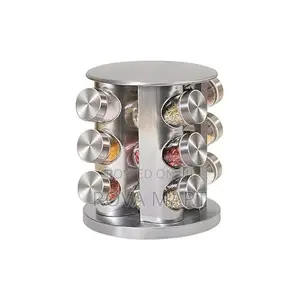 12 Jar Rotating Spice Carousel