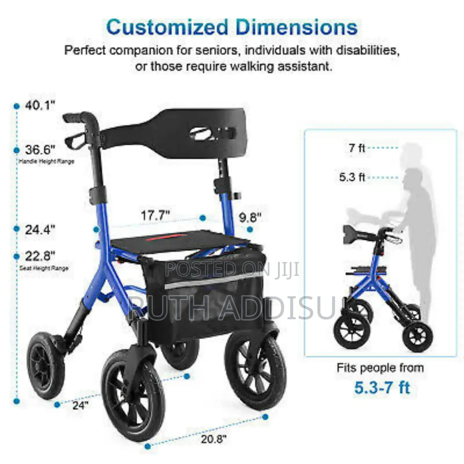 Walker Foldable Walker走出european Standard Walker New