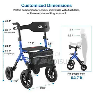 Photo - Walker Foldable Walker走出european Standard Walker New