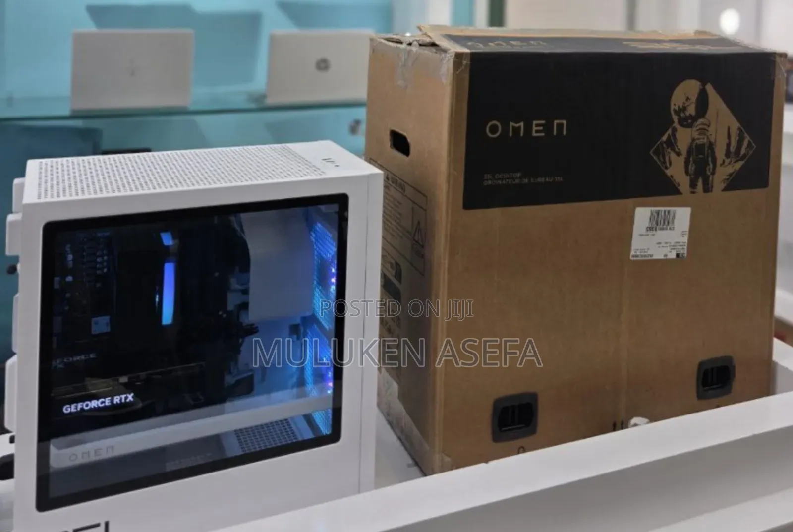 New Desktop Computer HP Omen 25L 32GB AMD Ryzen 7 SSD 1T