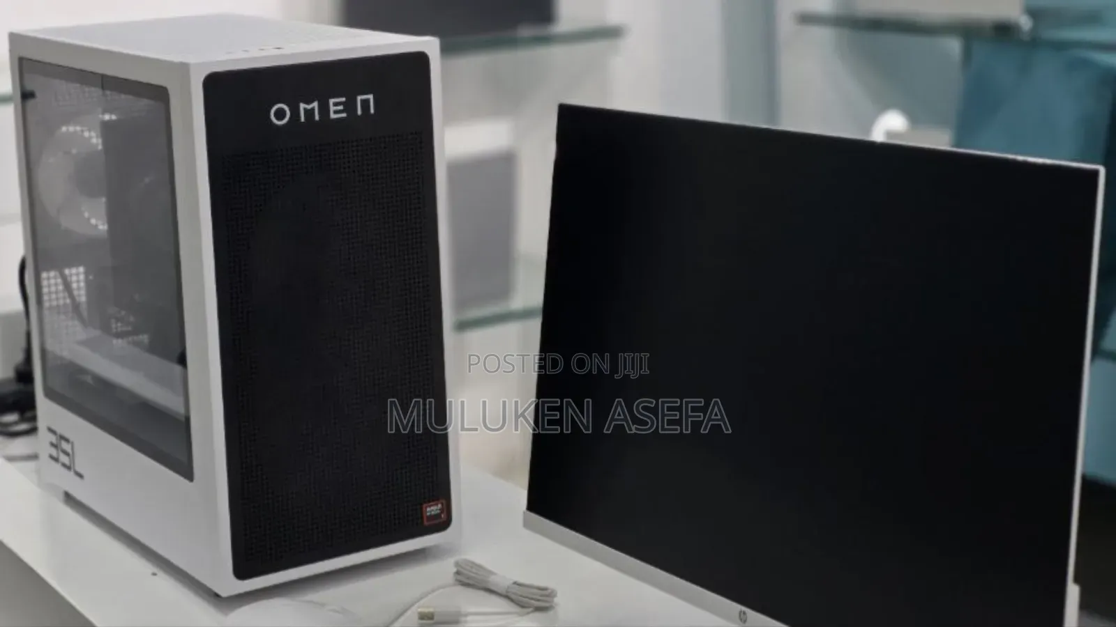 New Desktop Computer HP Omen 25L 32GB AMD Ryzen 7 SSD 1T