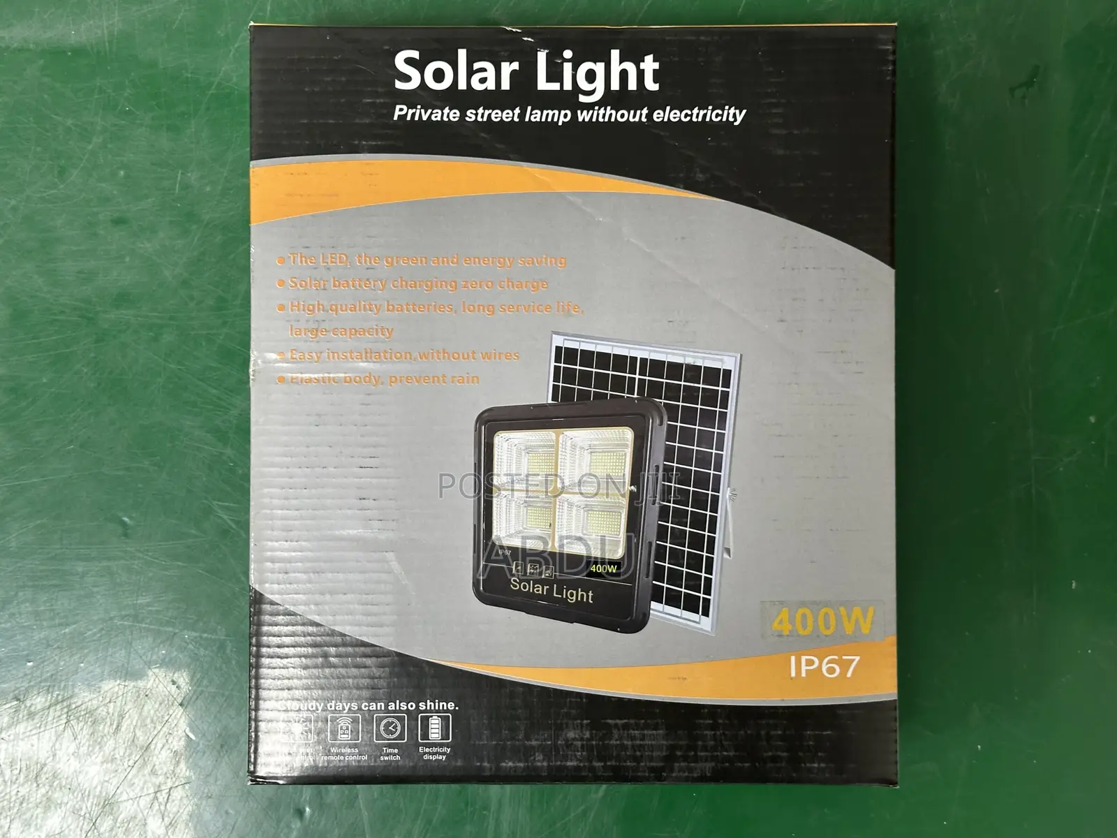 400w Solar Light