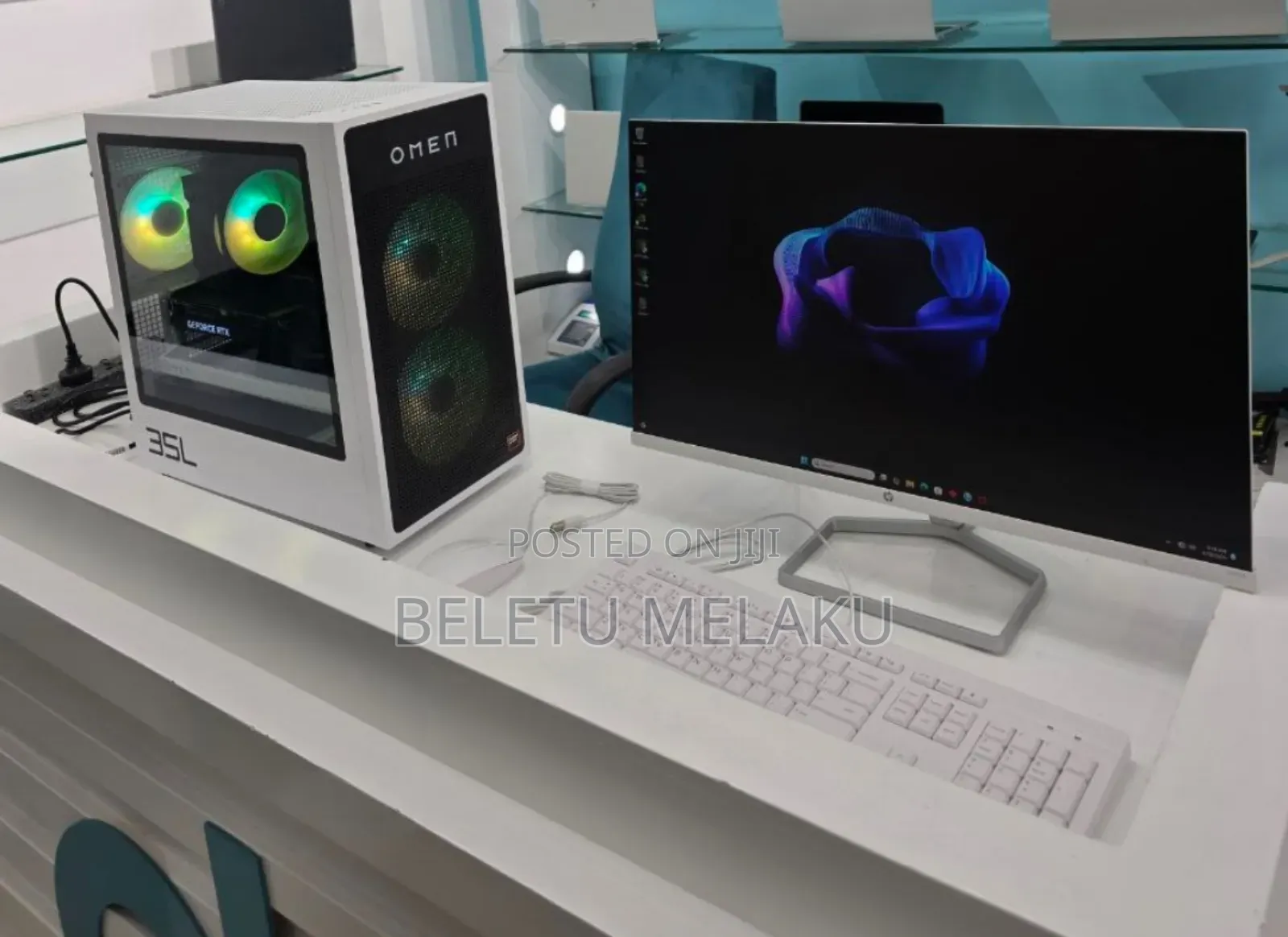 New Desktop Computer HP Omen 30L 32GB AMD Ryzen 7 SSD 1T