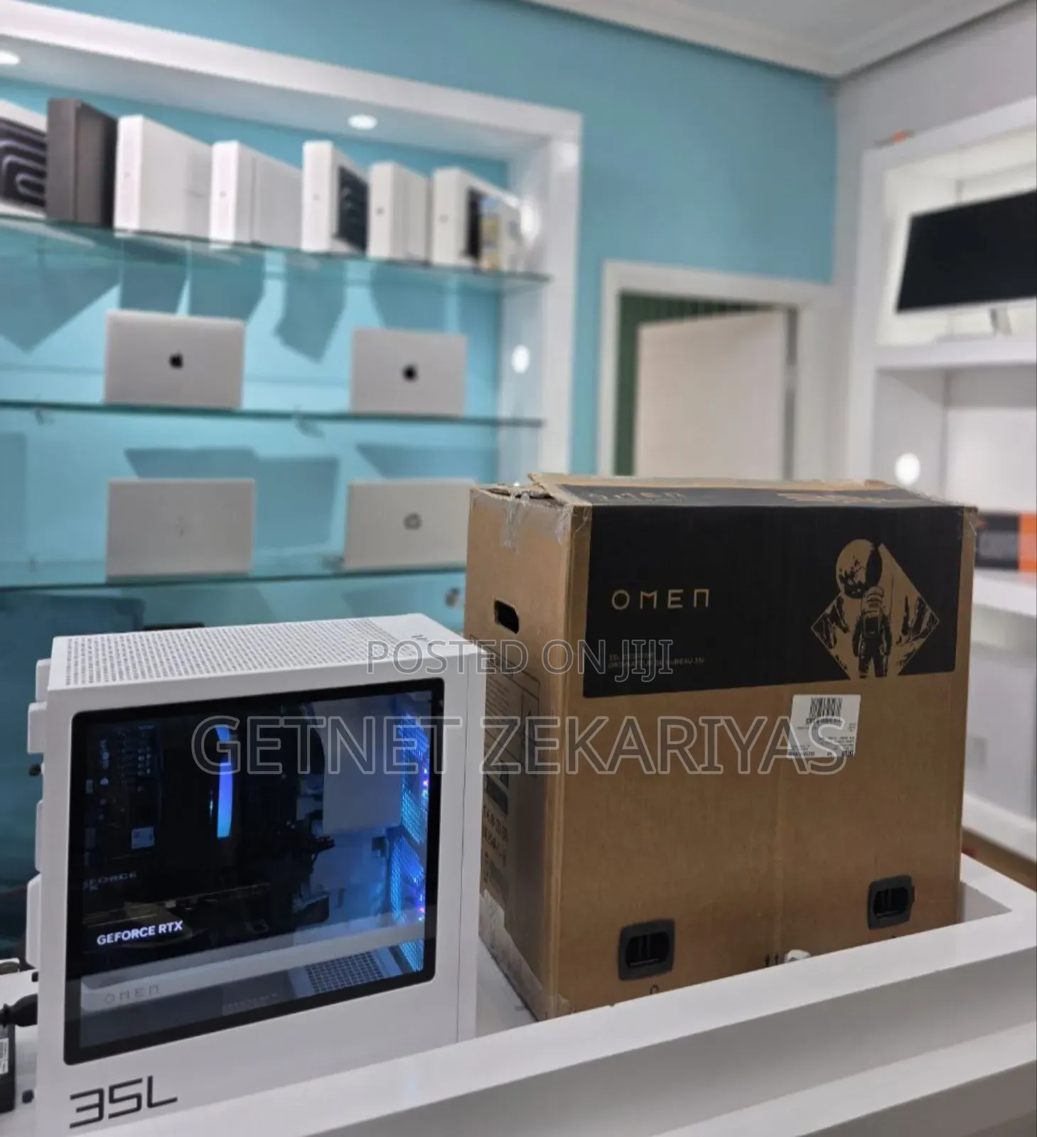 New Desktop Computer HP Omen 30L 32GB AMD Ryzen 7 SSD 1T