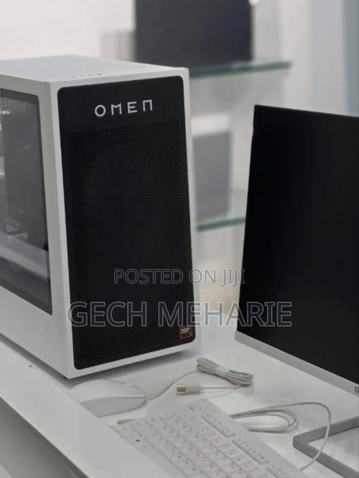 New Desktop Computer HP Omen 40L 32GB AMD Ryzen 7 SSD 1T