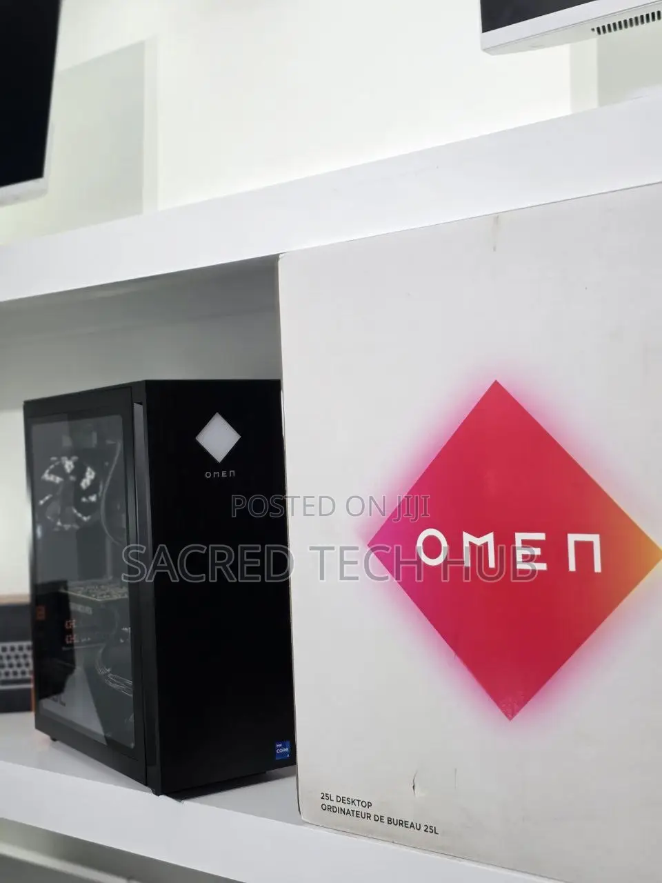 New Desktop Computer HP Omen 25L 32GB Intel Core I7 SSD 1T