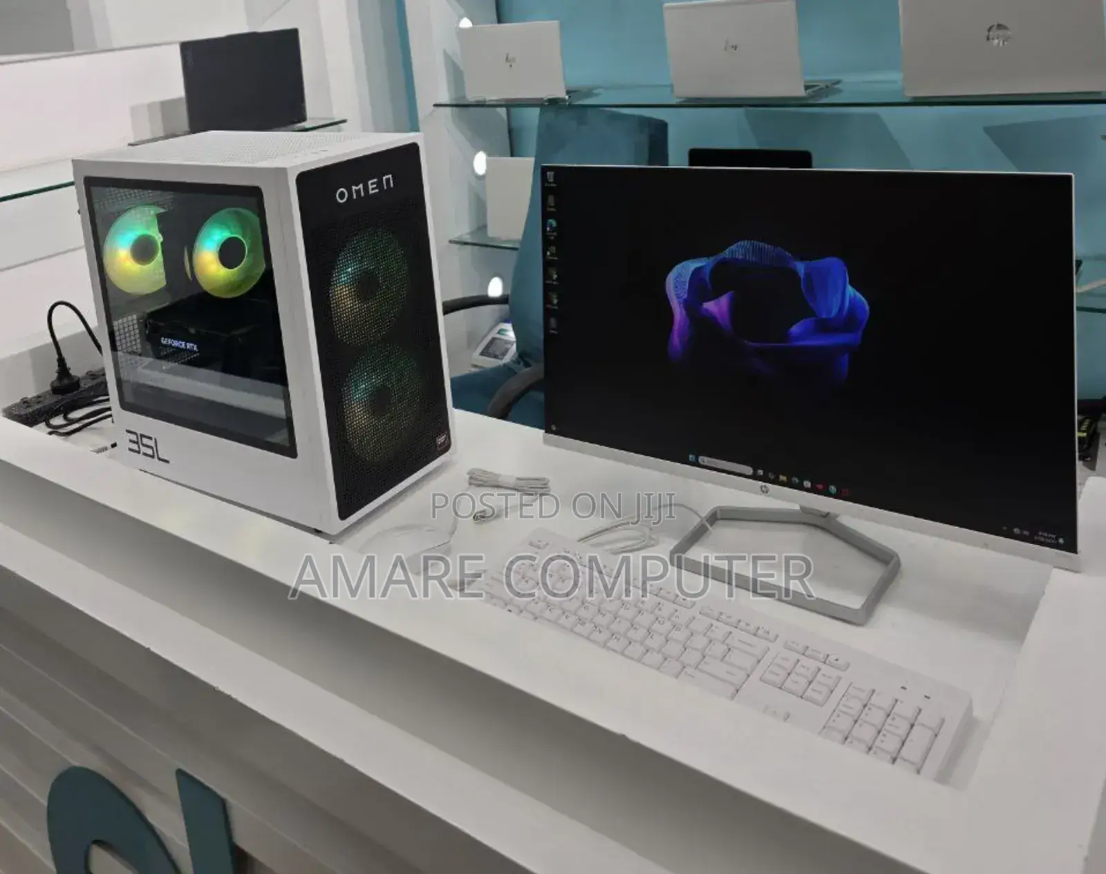 New Desktop Computer HP Omen 30L 32GB AMD Ryzen 7 SSD 1T