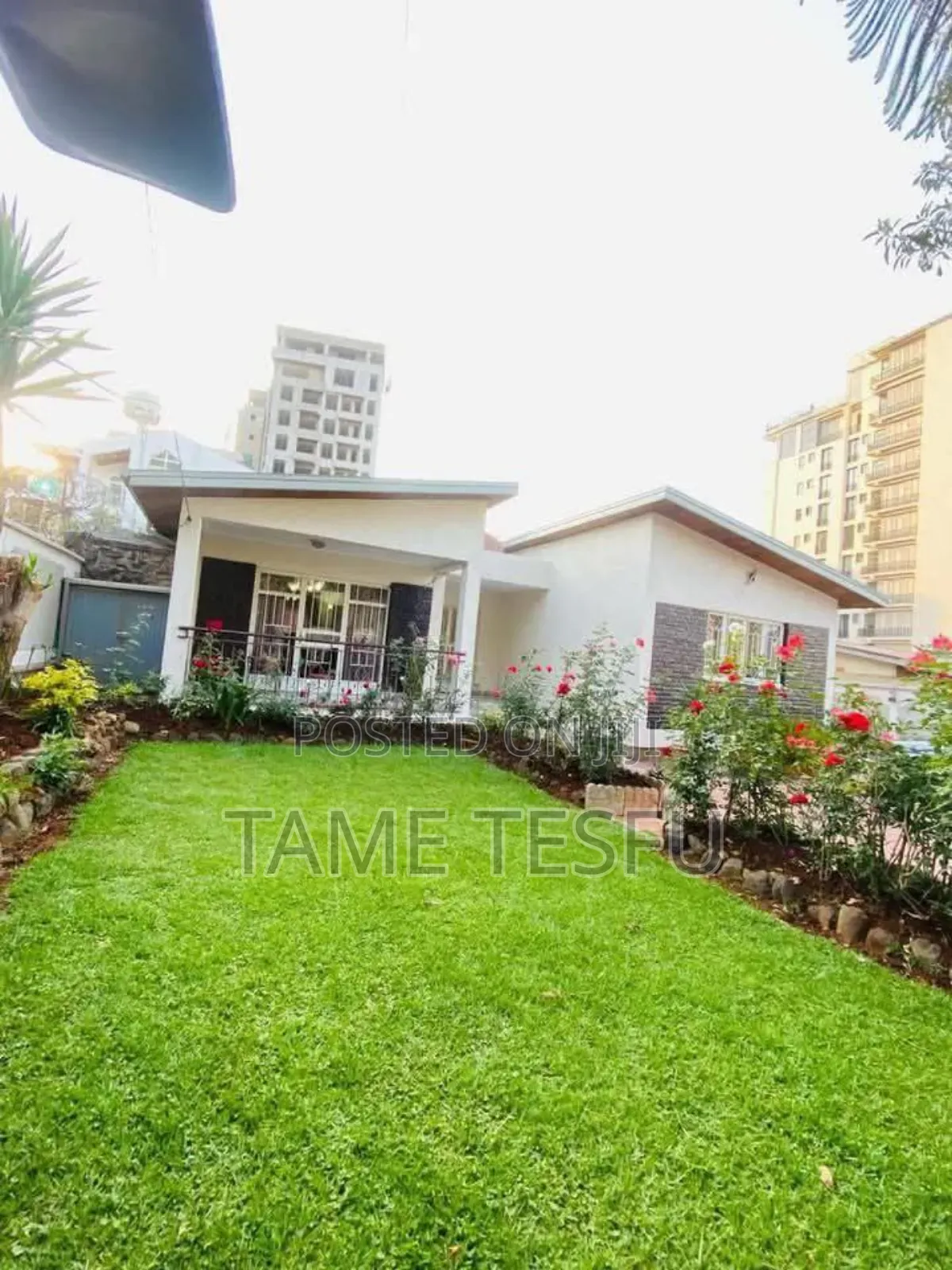 Furnished 6bdrm Villa in Bole Meskel Floor for sale