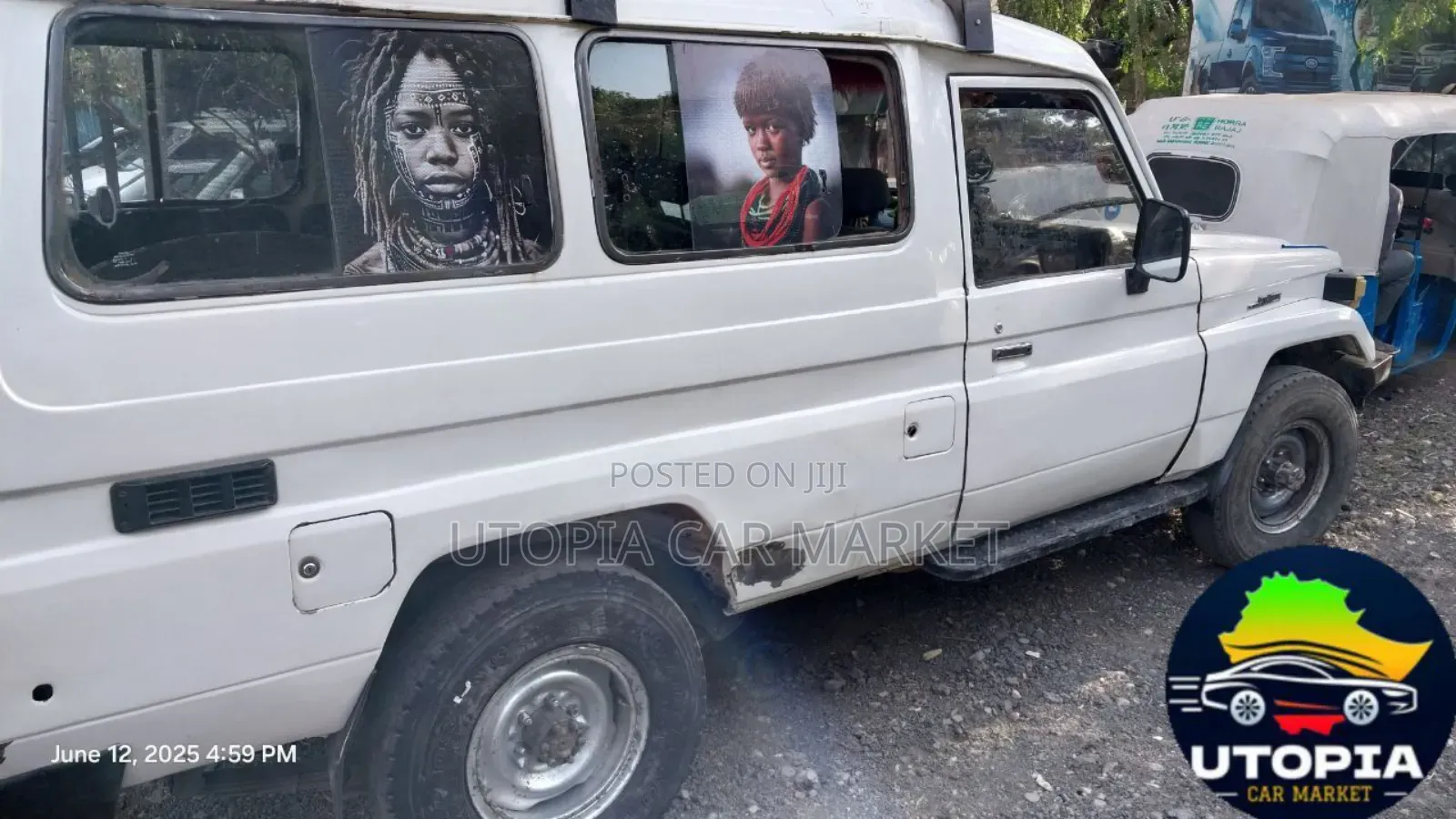 Toyota Land Cruiser 70 1992 White