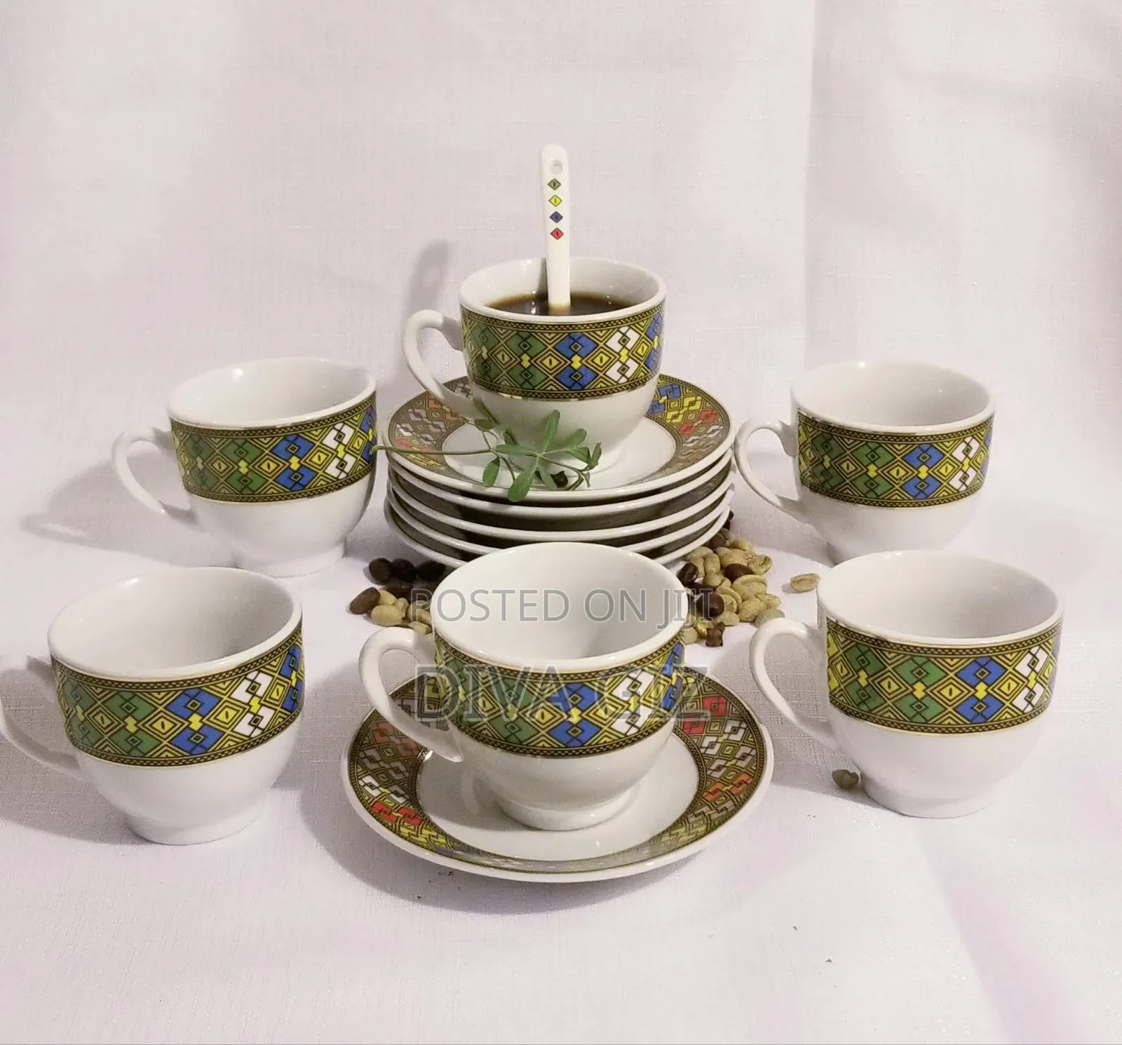 Coffee Cups. A Set of 6