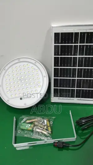 200w Light With Solar Panel