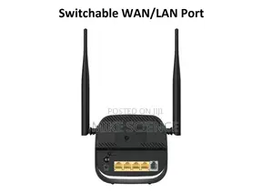 Photo - D-Link DSL-124 Wireless N300 Adsl2+ Modem Router የኮፐር ራውተር