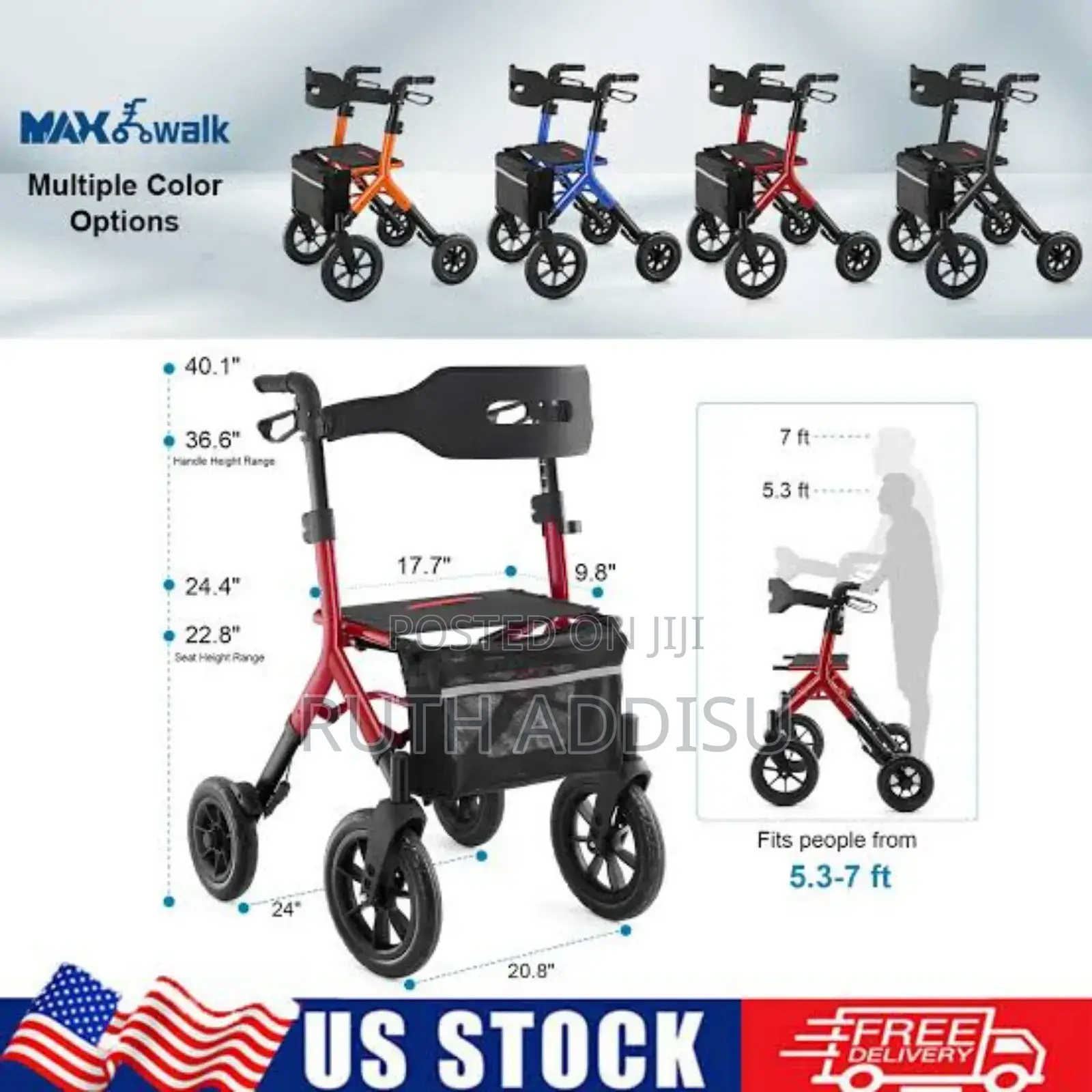 Foldable Walker瓶蓋walker New祟尚walker Almunium孓你medical Walker