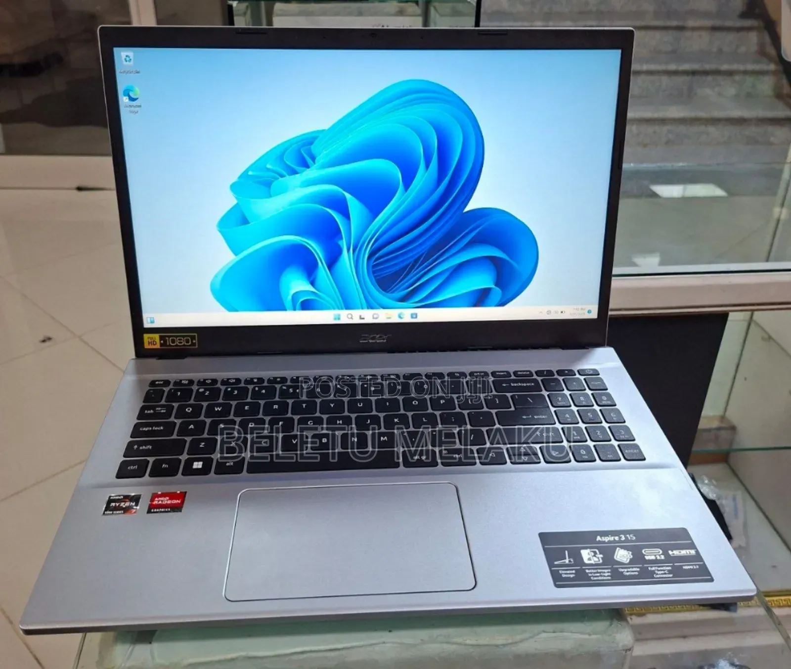 New Laptop Acer Aspire 3 16GB AMD Ryzen 7 SSD 512GB