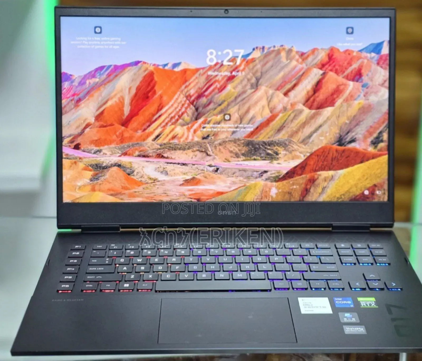 New Laptop HP Omen 17 16GB Intel Core I7 SSD 512GB