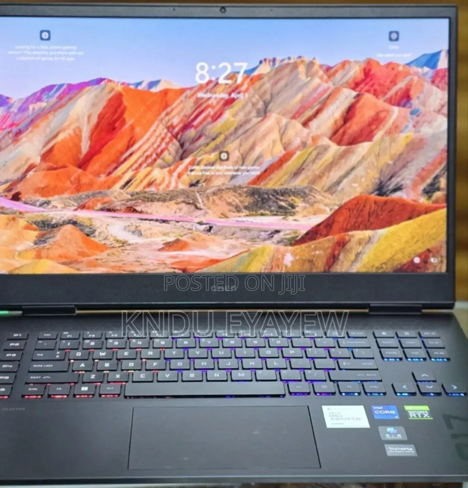 New Laptop HP Omen 17 16GB Intel Core I7 SSD 512GB