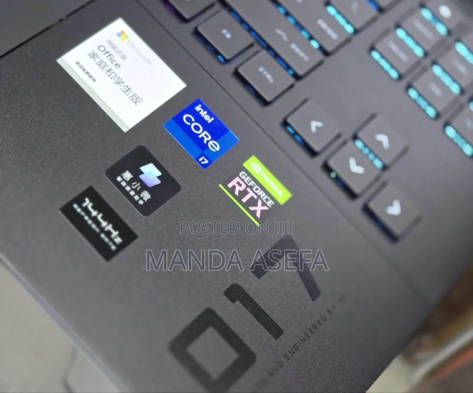 New Laptop HP Omen 17 16GB Intel Core I7 SSD 512GB