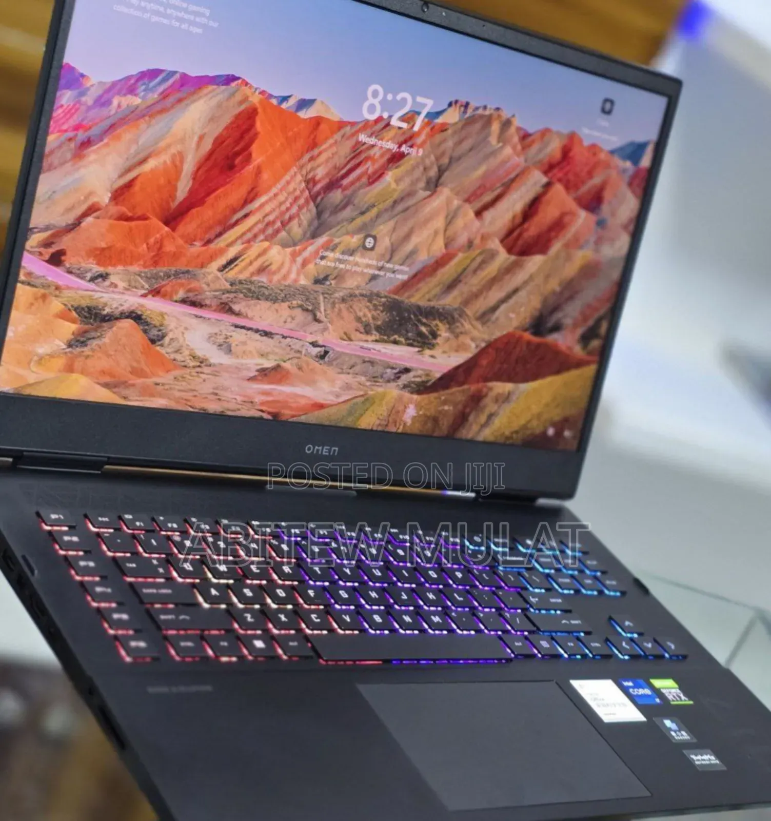 New Laptop HP Omen 17 16GB Intel Core I7 SSD 1T