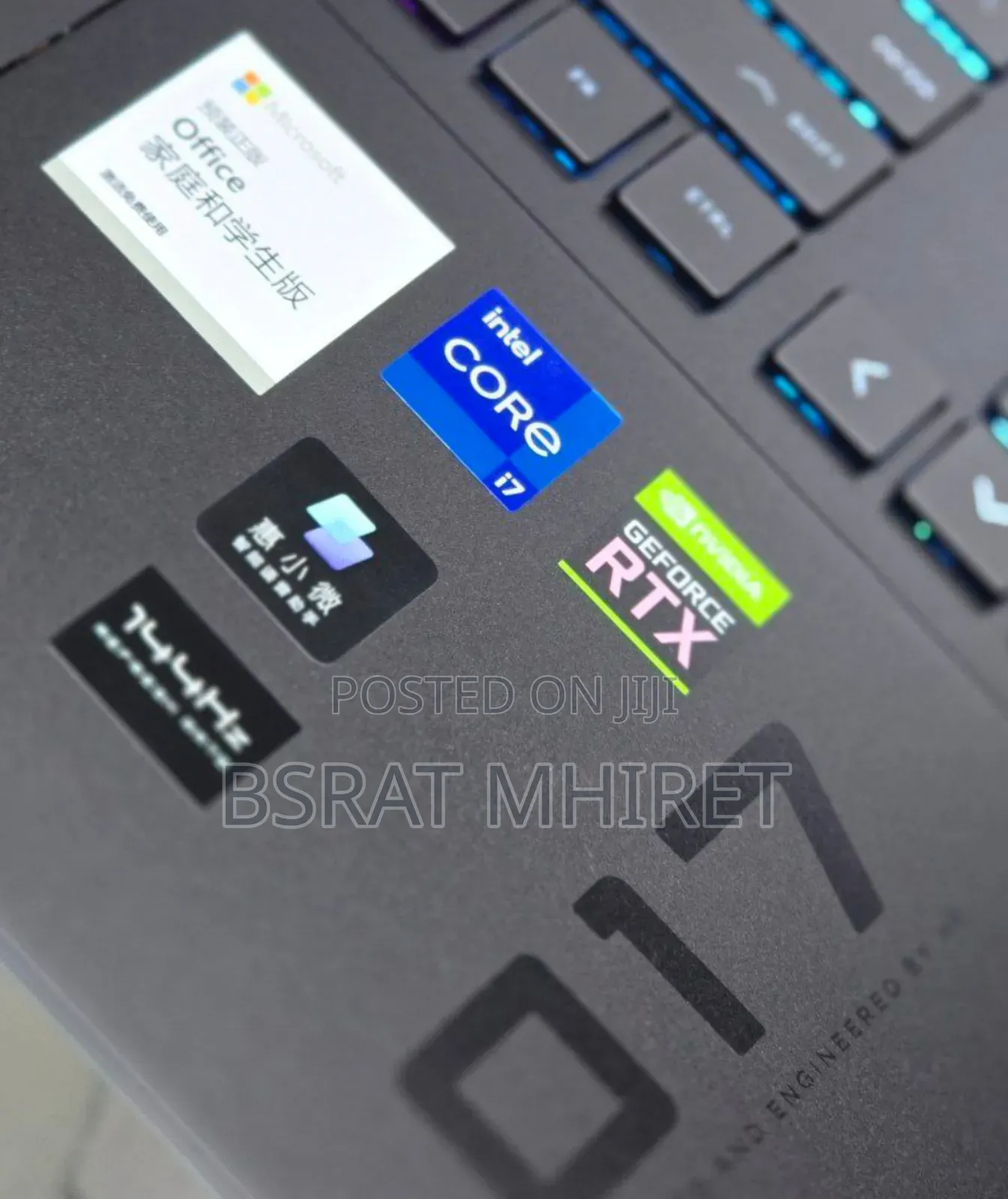 New Laptop HP Omen 17 16GB Intel Core I7 SSD 512GB