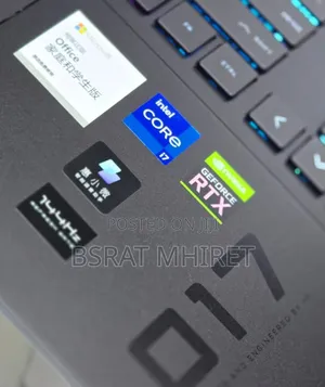 New Laptop HP Omen 17 16GB Intel Core I7 SSD 512GB