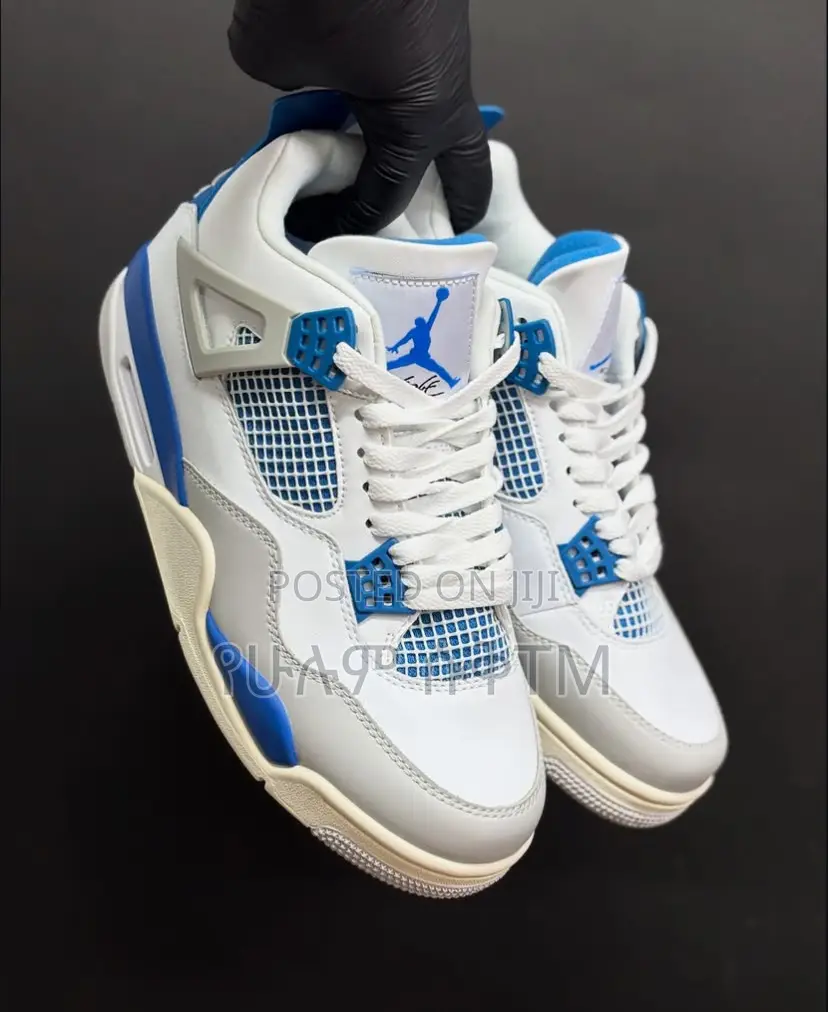 Original Air Jordan 4 Retro Sp Sapphire Blue Men’S Shoes