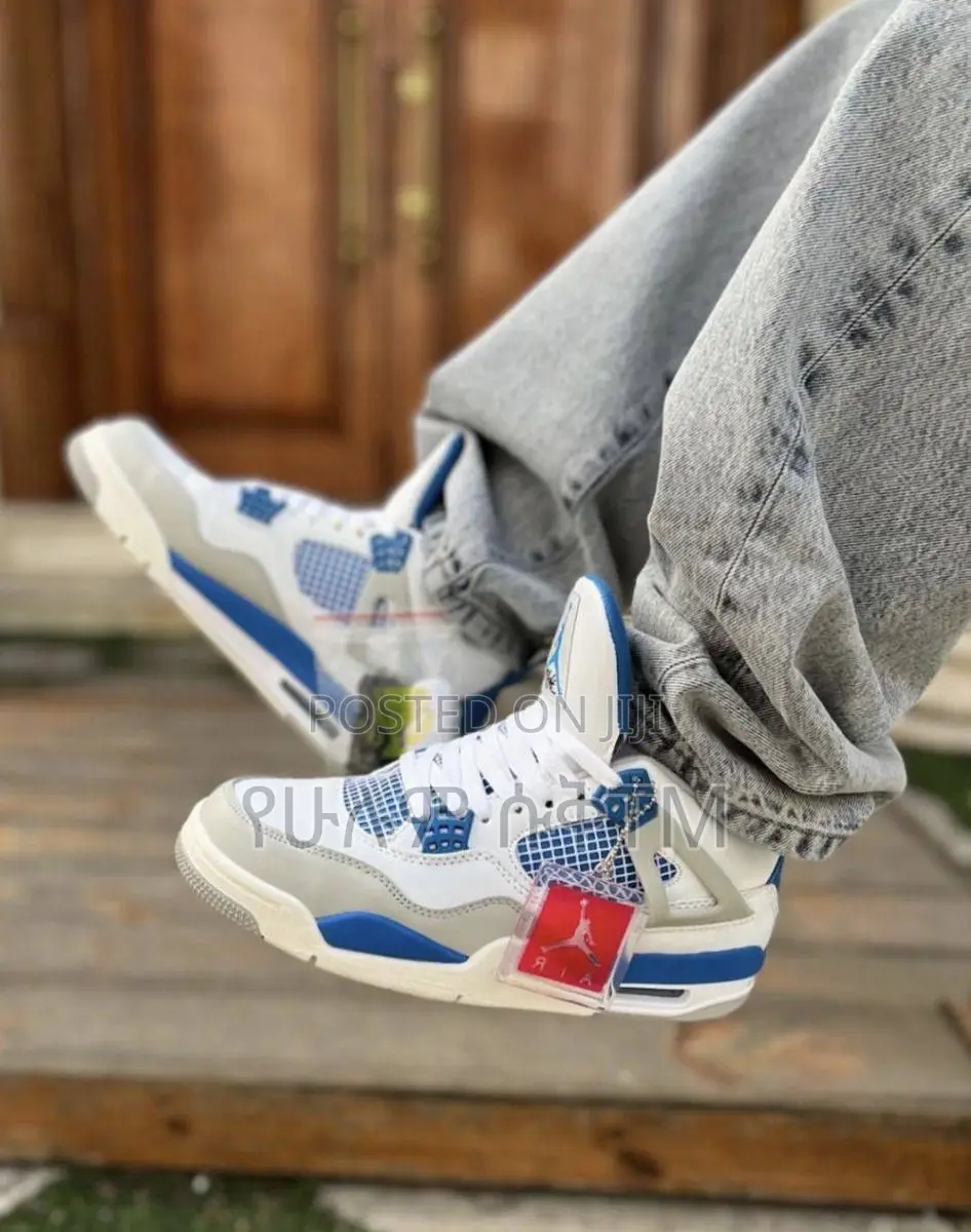 Original Air Jordan 4 Retro Sp Sapphire Blue Men’S Shoes