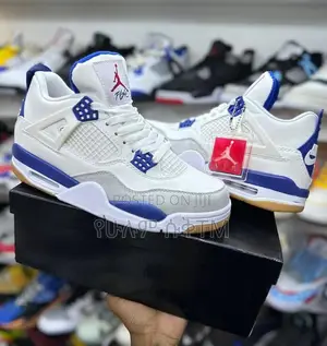 Original Air Jordan 4 X Nike Sb ‘Military Blue’ Men’S Shoes