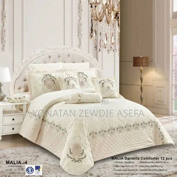 Milano Comforter Julia 11 Pics Set 240 by 260 Cm