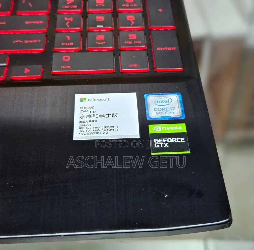 New Laptop HP Omen X 16GB Intel Core I7 SSD 512GB