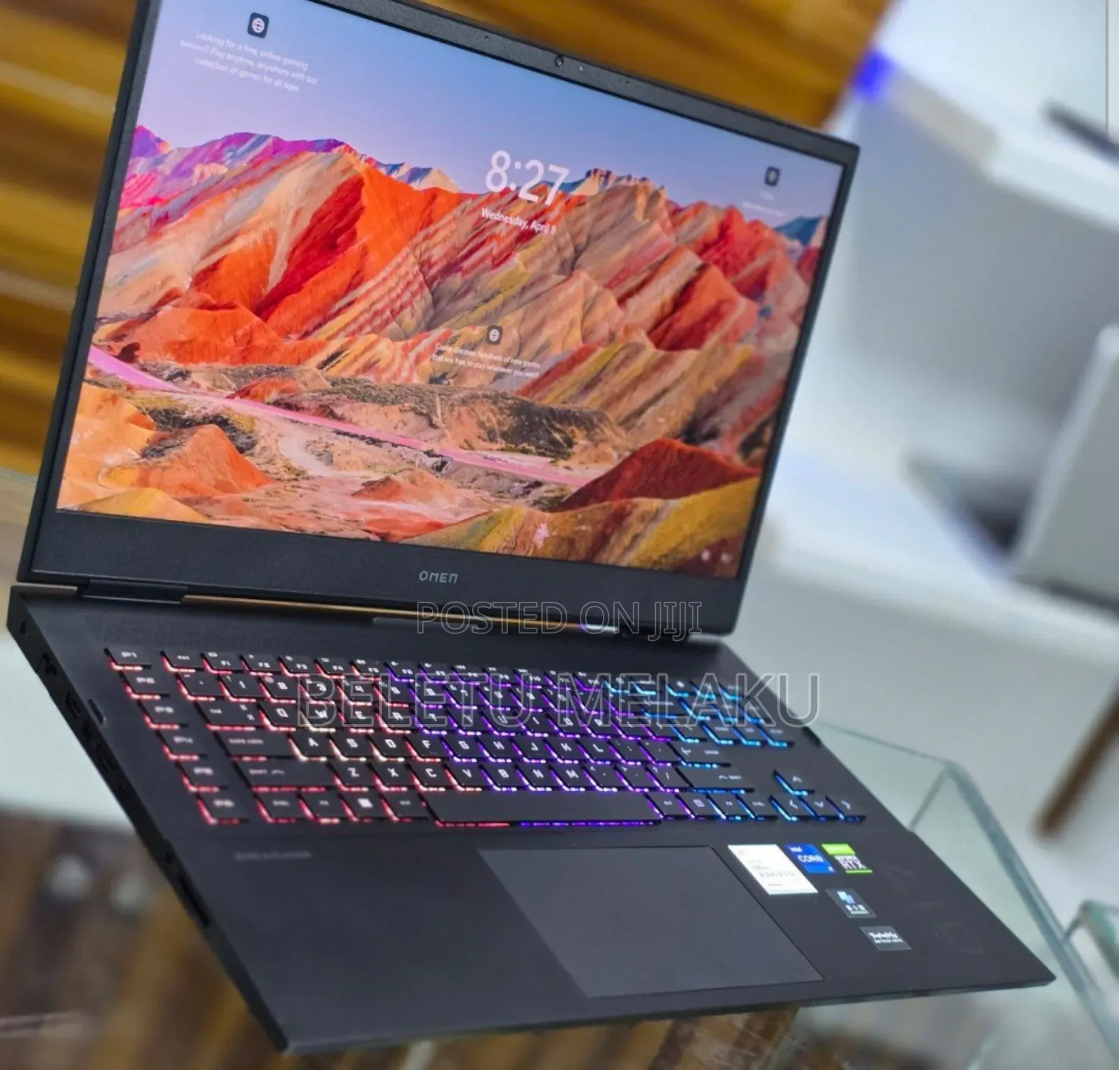 New Laptop HP Omen 17 16GB Intel Core I7 SSD 512GB