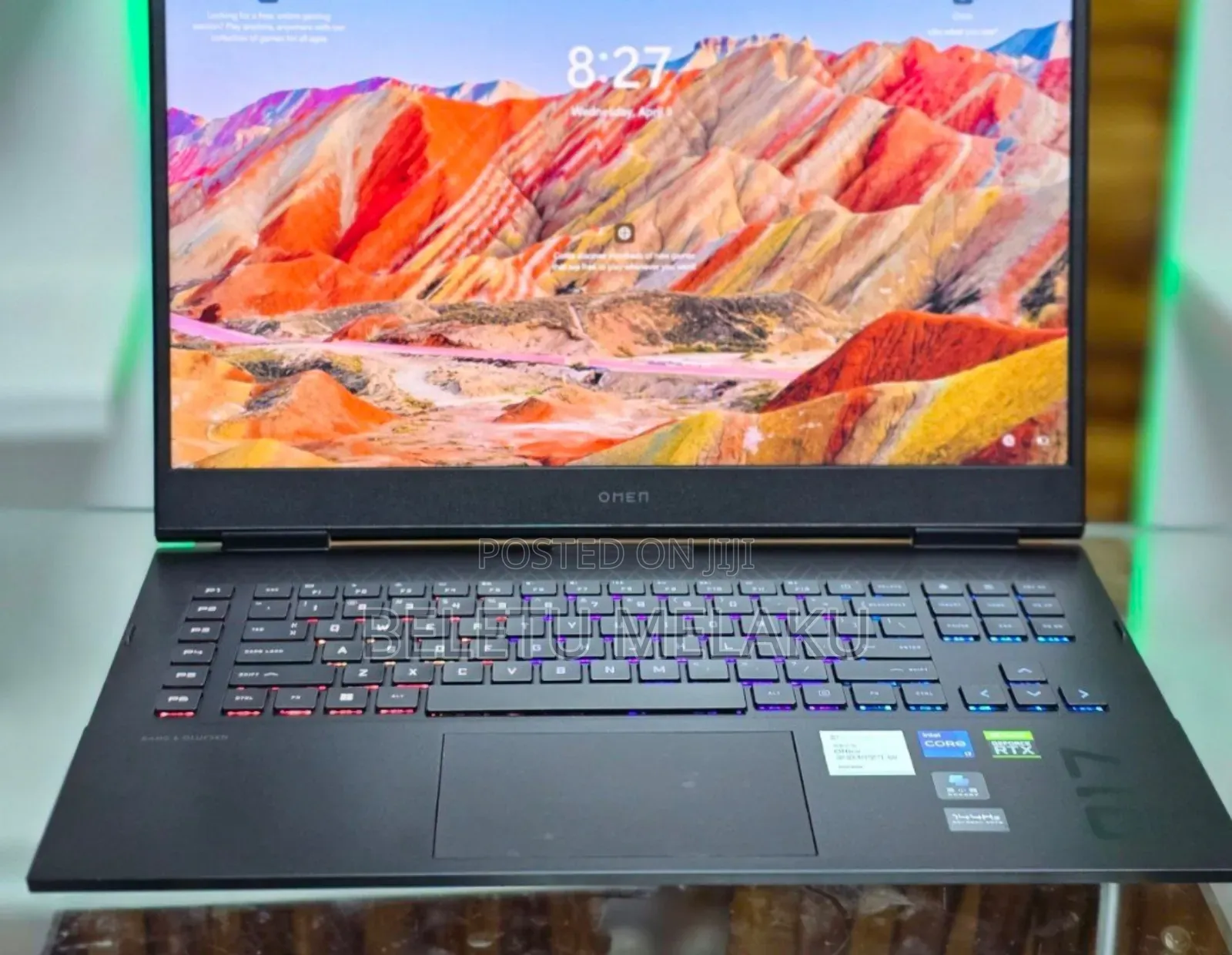 New Laptop HP Omen 17 16GB Intel Core I7 SSD 512GB