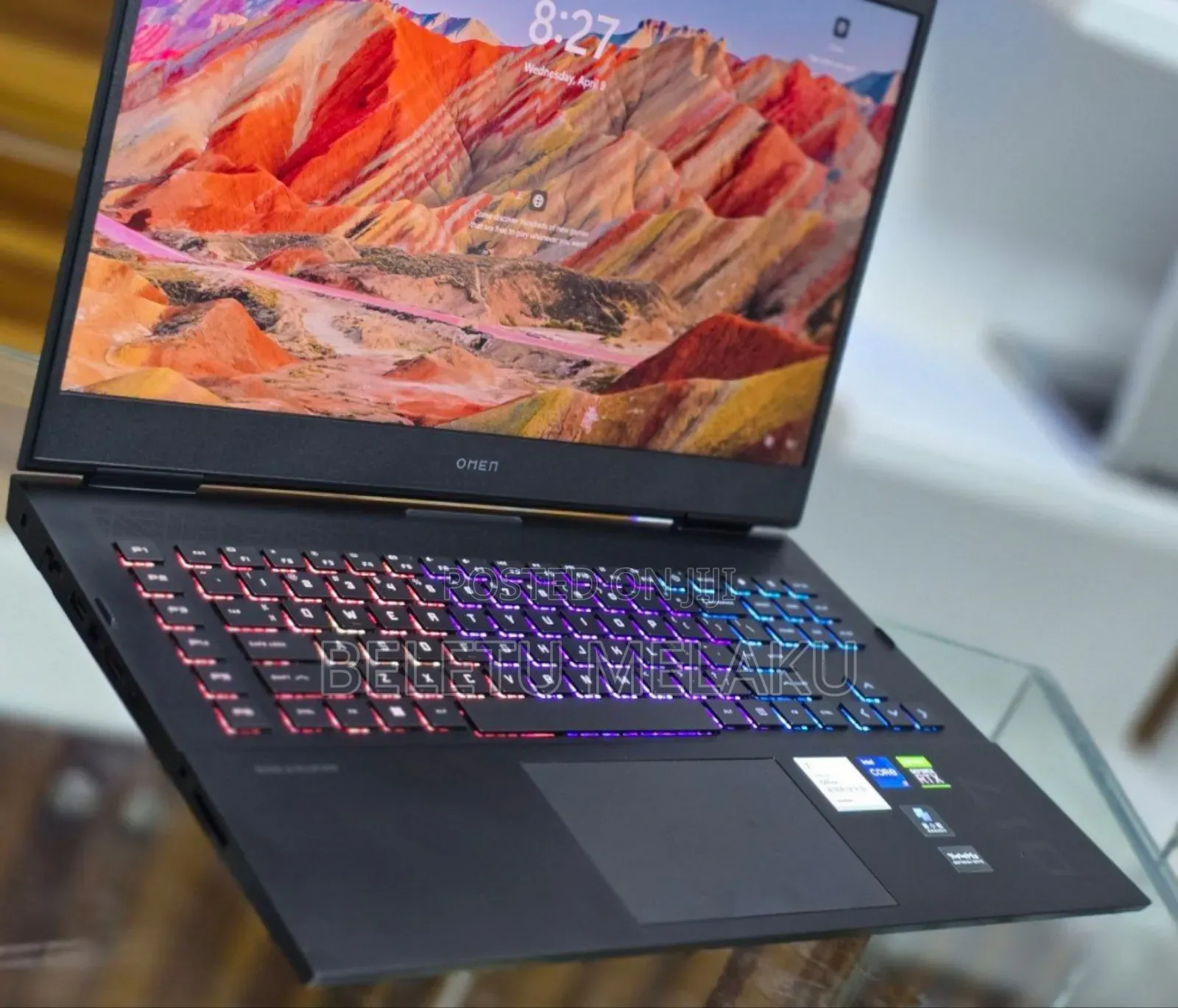 New Laptop HP Omen 17 16GB Intel Core I7 SSD 512GB