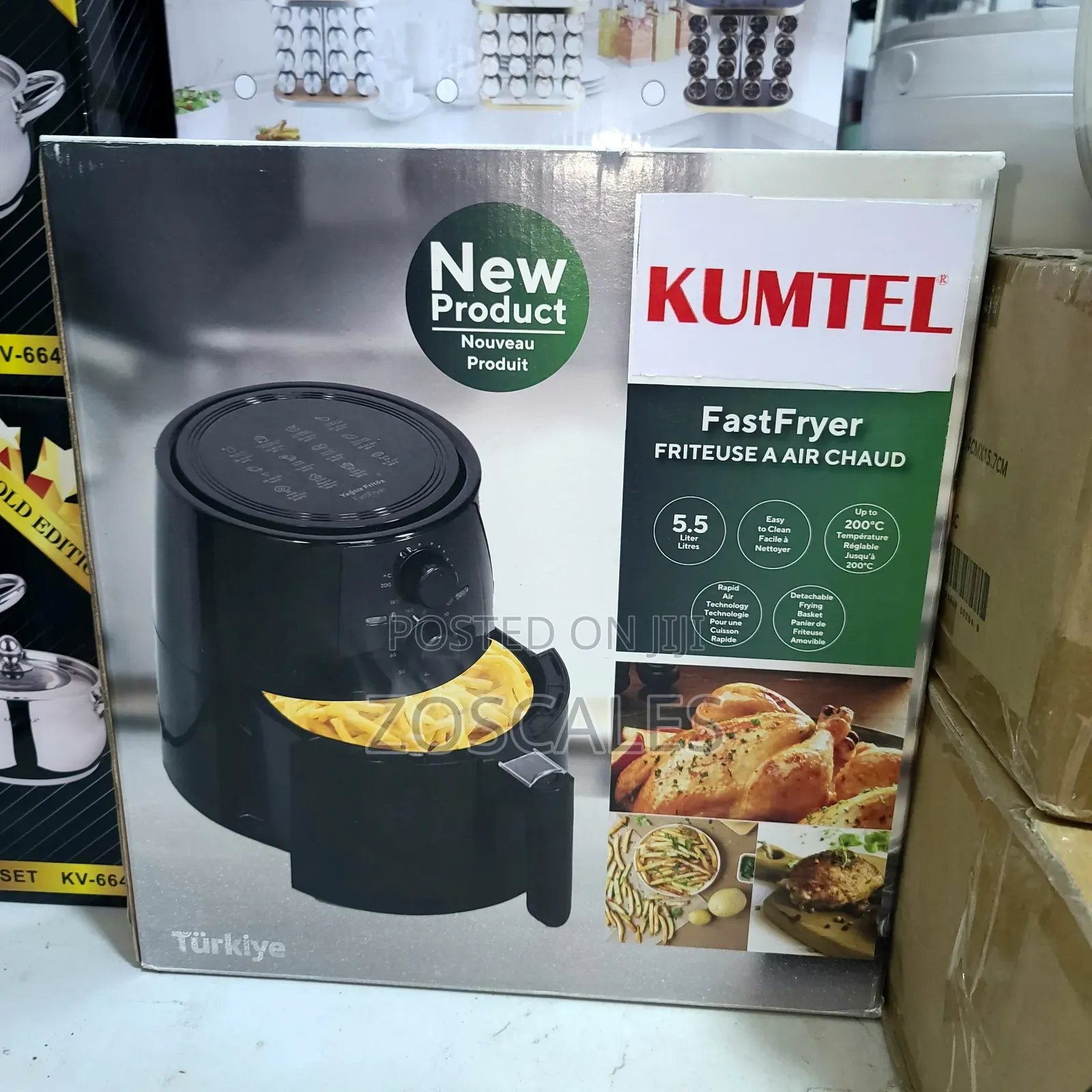 Luxell 5.5liter Air Fryer