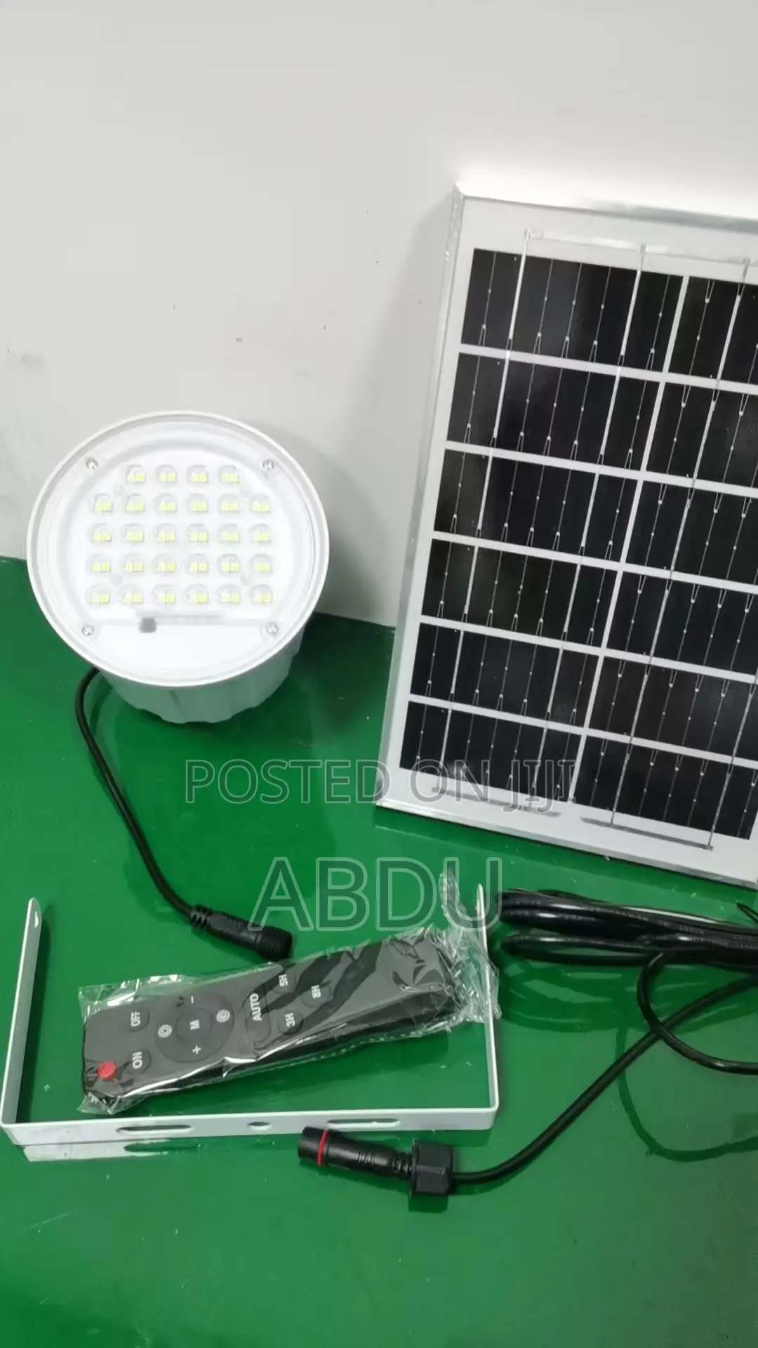 150w Light With Solar Panel