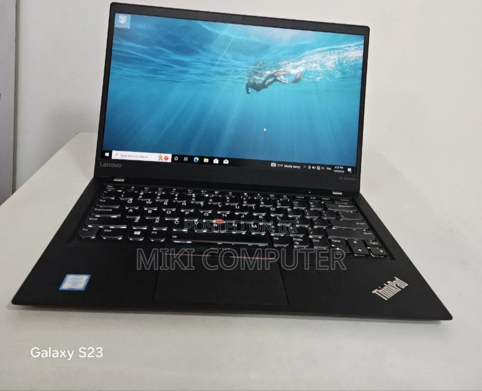 New Laptop Lenovo ThinkPad X1 Carbon 16GB Intel Core I7 SSD 512GB