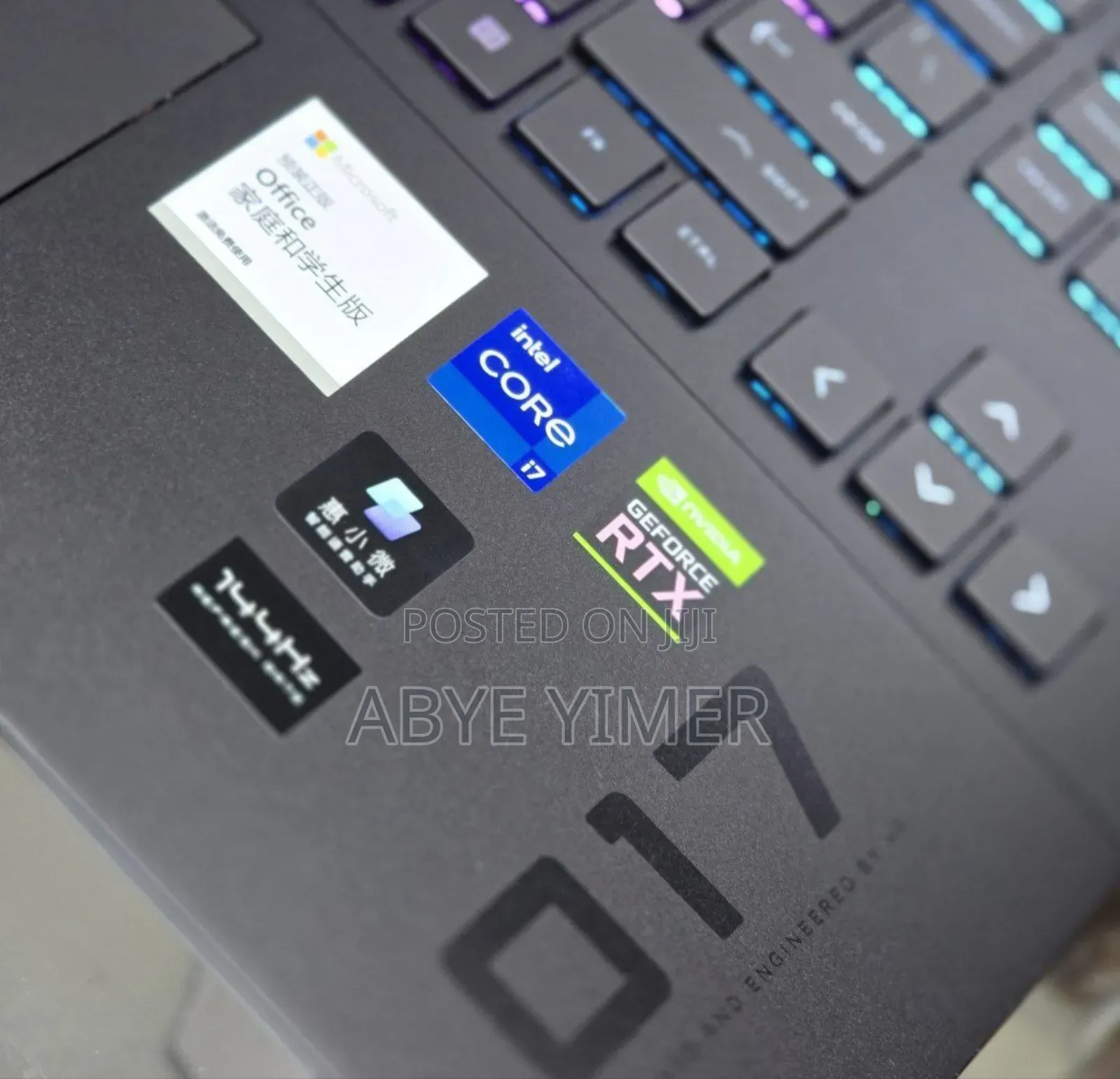 New Laptop HP Omen 17 16GB Intel Core I7 SSD 512GB