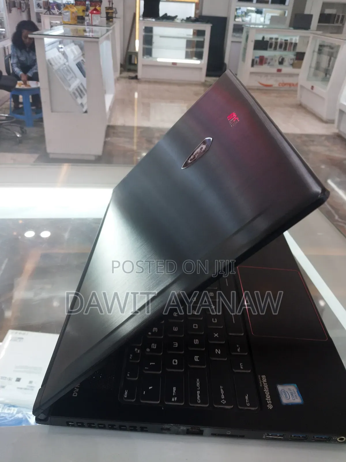 New Laptop MSI GS63 Stealth 8RE 16GB Intel Core I7 HDD+SSD 1T